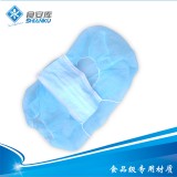 无纺布一体口罩海盗帽一体式防护口罩食品厂车间专用 无纺布一体口罩海盗帽一体式防护口罩食品厂车间专用