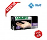 特价 正品AMMEX爱马斯 一次性PVC手套 无粉光面透明手套 食品级